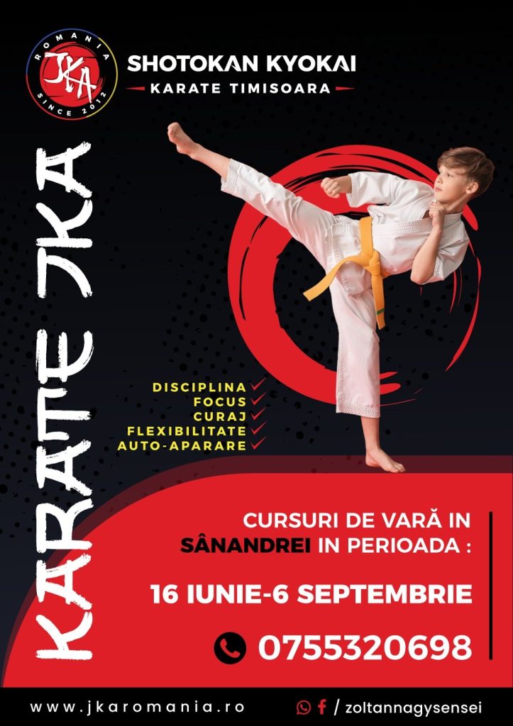 karate jka sanandrei cursurile de vara 2025